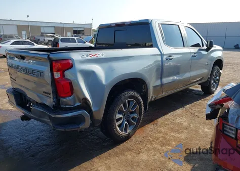2023 Chevrolet Silverado 1500 4Wd Short Bed Rst from USA, damaged, VIN 2GCUDEED6P1145993